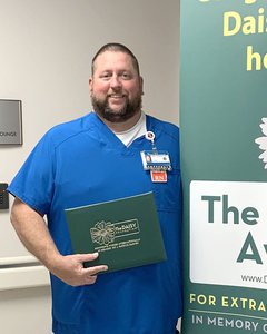 DAISY Award winner Jason Duhamell, RN